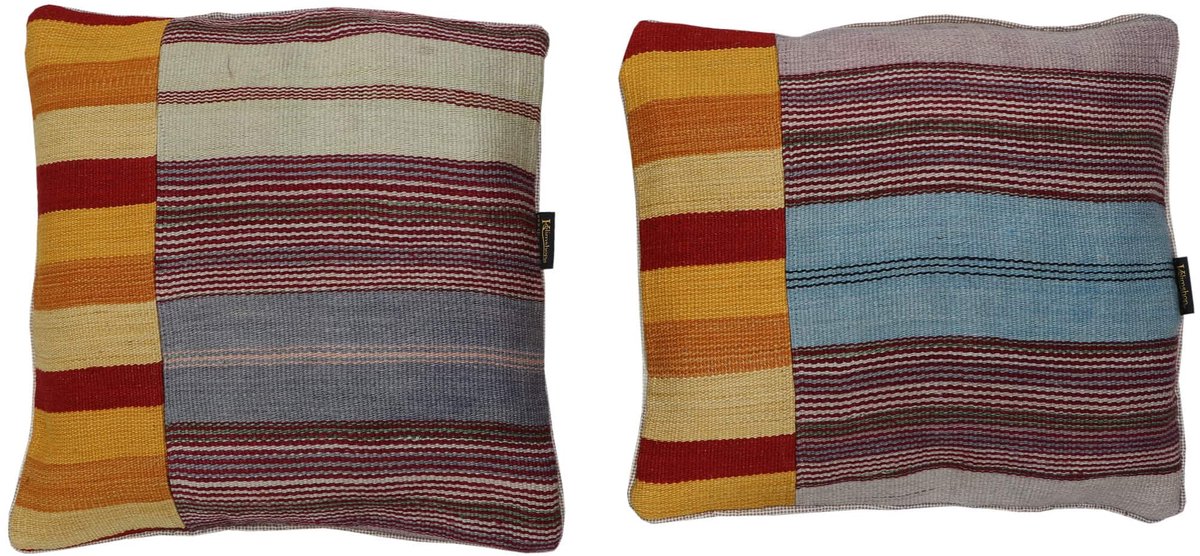 Handgeweven Kilim Kussensloop