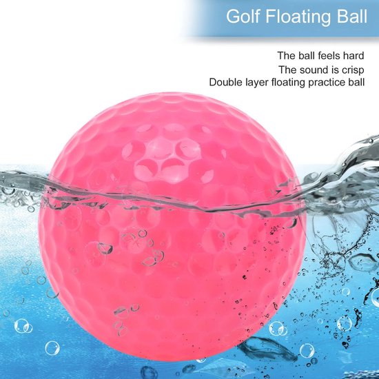 Dailygoods - Golf Drijvende Bal - Waterdichte Golfbal - Ideaal voor Training - 2 Lagen - Drijvende Bal - Voor Buitenactiviteit - Geschikt voor Golfers van Dailygoods — afbeelding 4