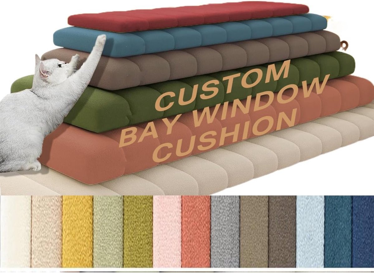 Stoelkussen Teddy Fluweel - Bankkussen Zitkussen - Comfortabel Zitten - Antislip Bodem - 1