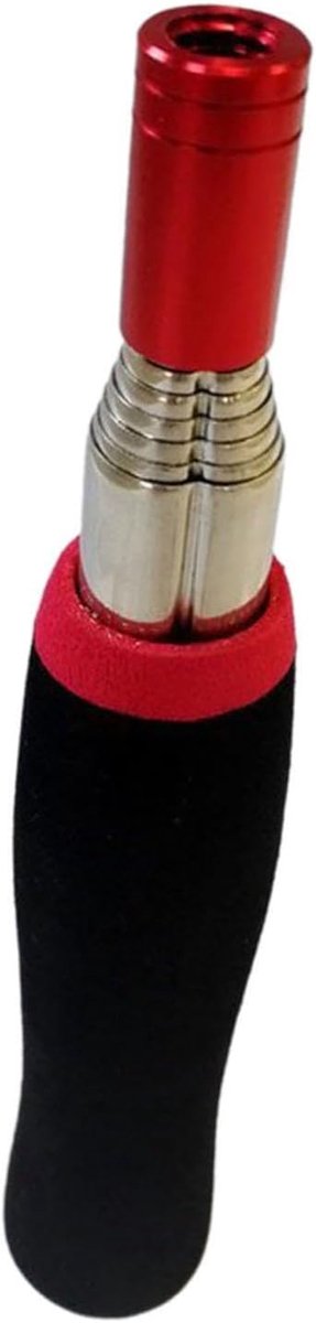 Visnet hengel - Telescopische steel - Vissen buiten - Verstelbare lengte - Tot 66.5 cm - Zilver