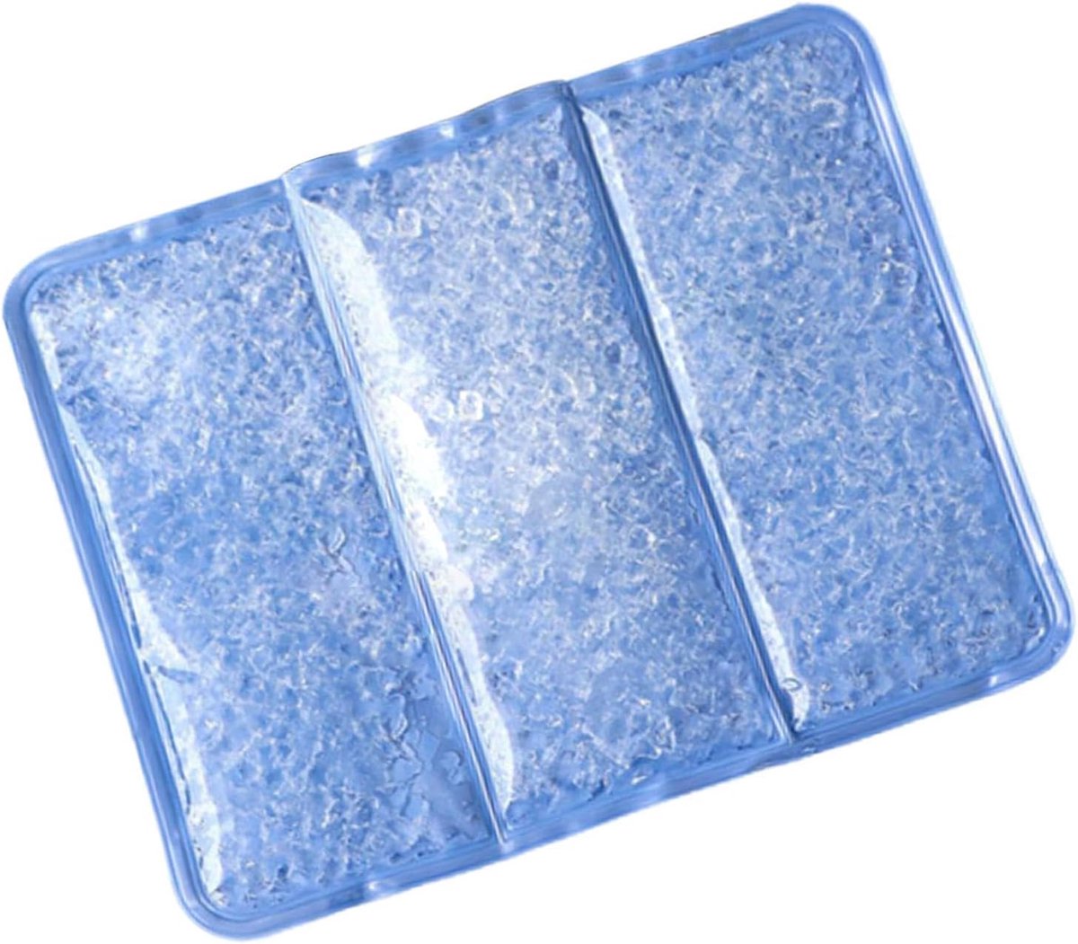 Verkoelend Gelkussen - Zitkoeling Opvouwbaar - Lang Zitten - Herbruikbaar Comfort - 40 x 32 cm - Blauw