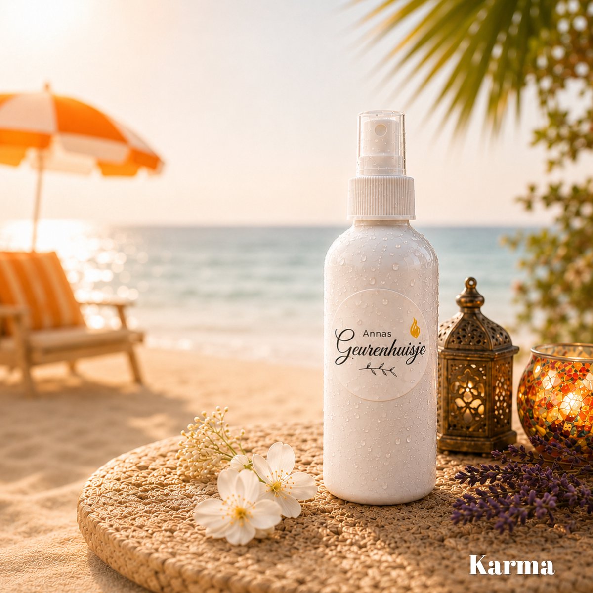 Anna's Geurenhuisje - Roomspray - Karma - Geinspireerd op - Huisparfum - 100 ml - Dierproefvrij