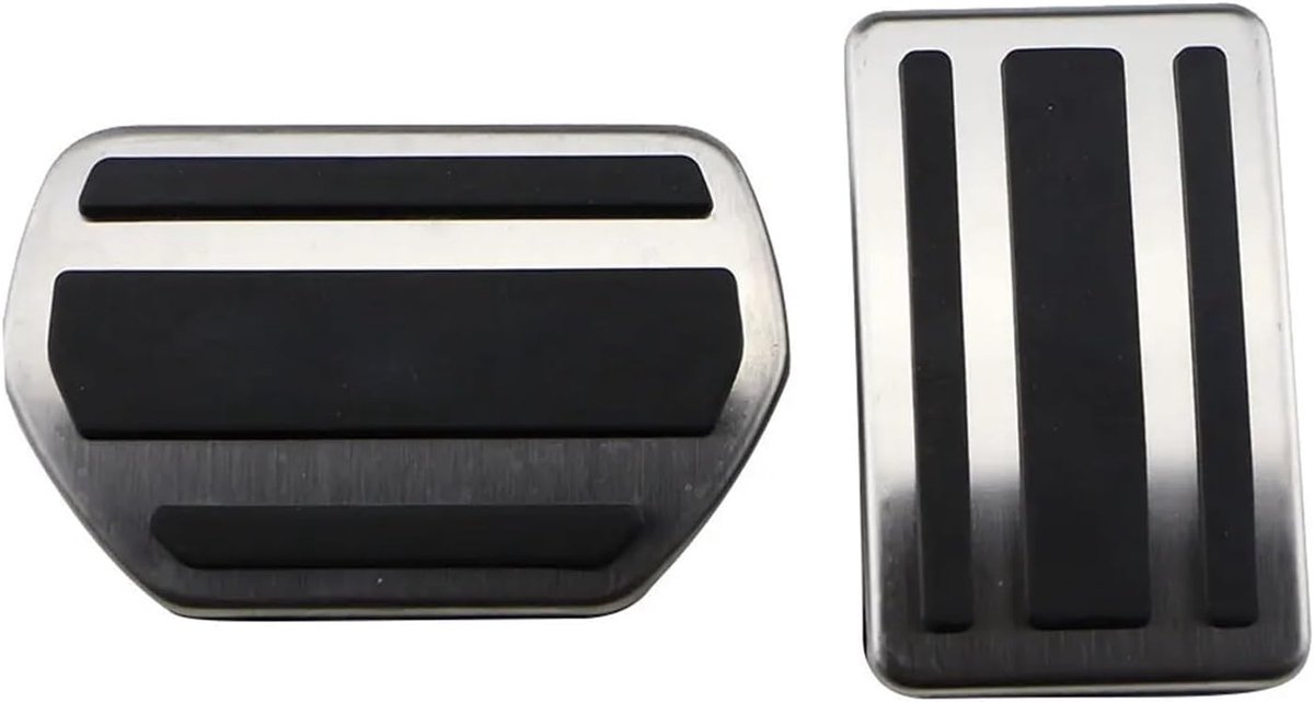 Pedaal Covers - Auto Pedalen - Veiliger Rijden - Antislip Oppervlak - 2 Stuks - Zwart