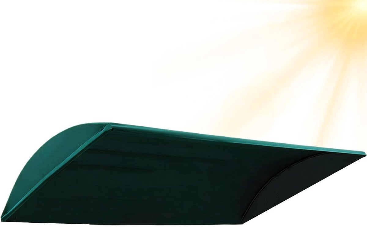 Schommelbank Luifel - Zitbank Overkapping - Buiten Ontspannen - Waterdicht Oxford Materiaal - 195x123 cm - Groen