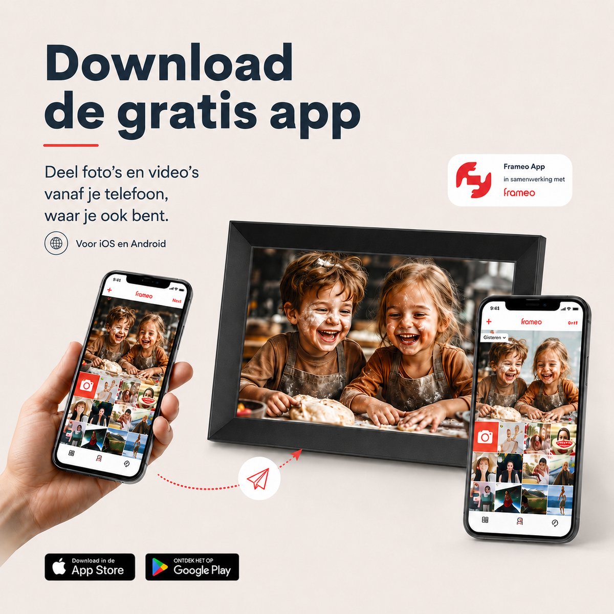 Zoomly - Full HD Glazen Digitale Fotolijst thumbnail 5