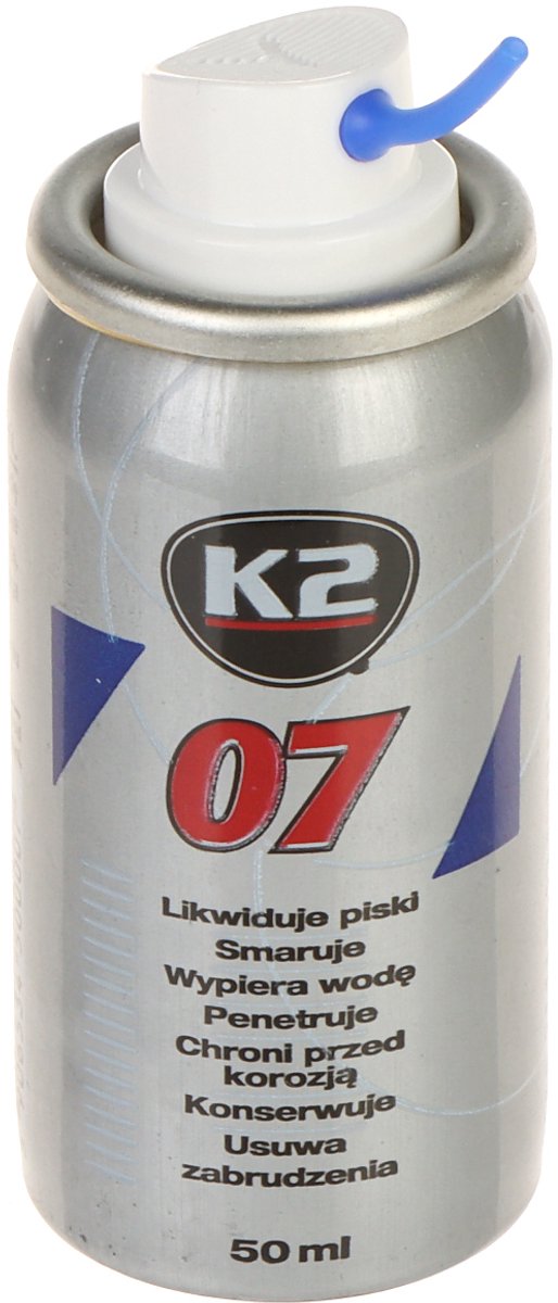 K2 - Multitaskingspray - 50ml - Synthetische Stoffen - Roestbescherming - Hydrofuge