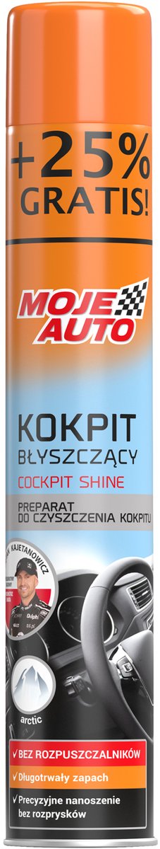 Moje Auto Arctic Serie - Kokpitreiniger - Błyszczący Effect - 750ml - Antistatisch