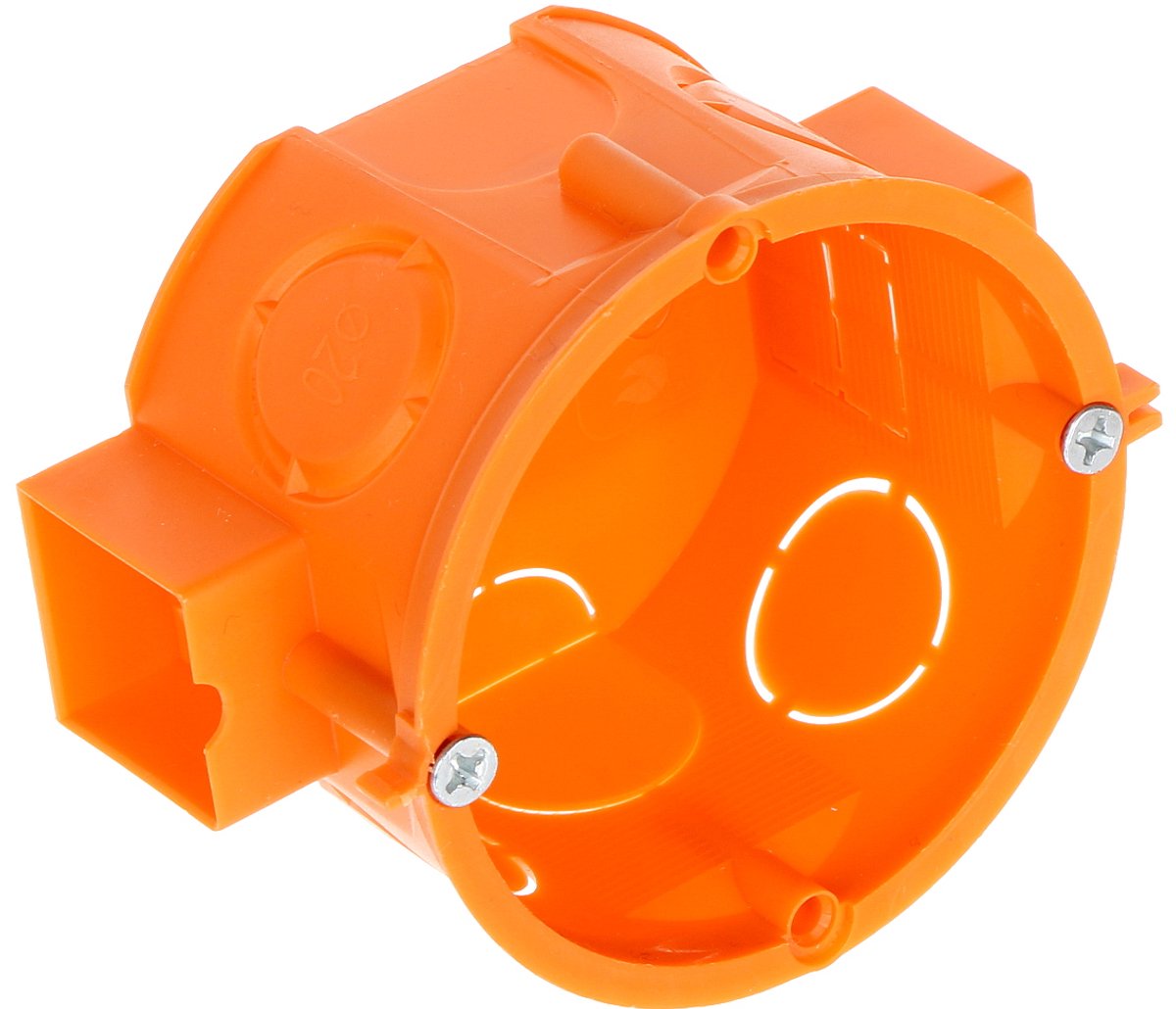 Simet S-60KFW Serie - Onderbouwdoos - Oranjerood - IP20 - 84x65x42mm