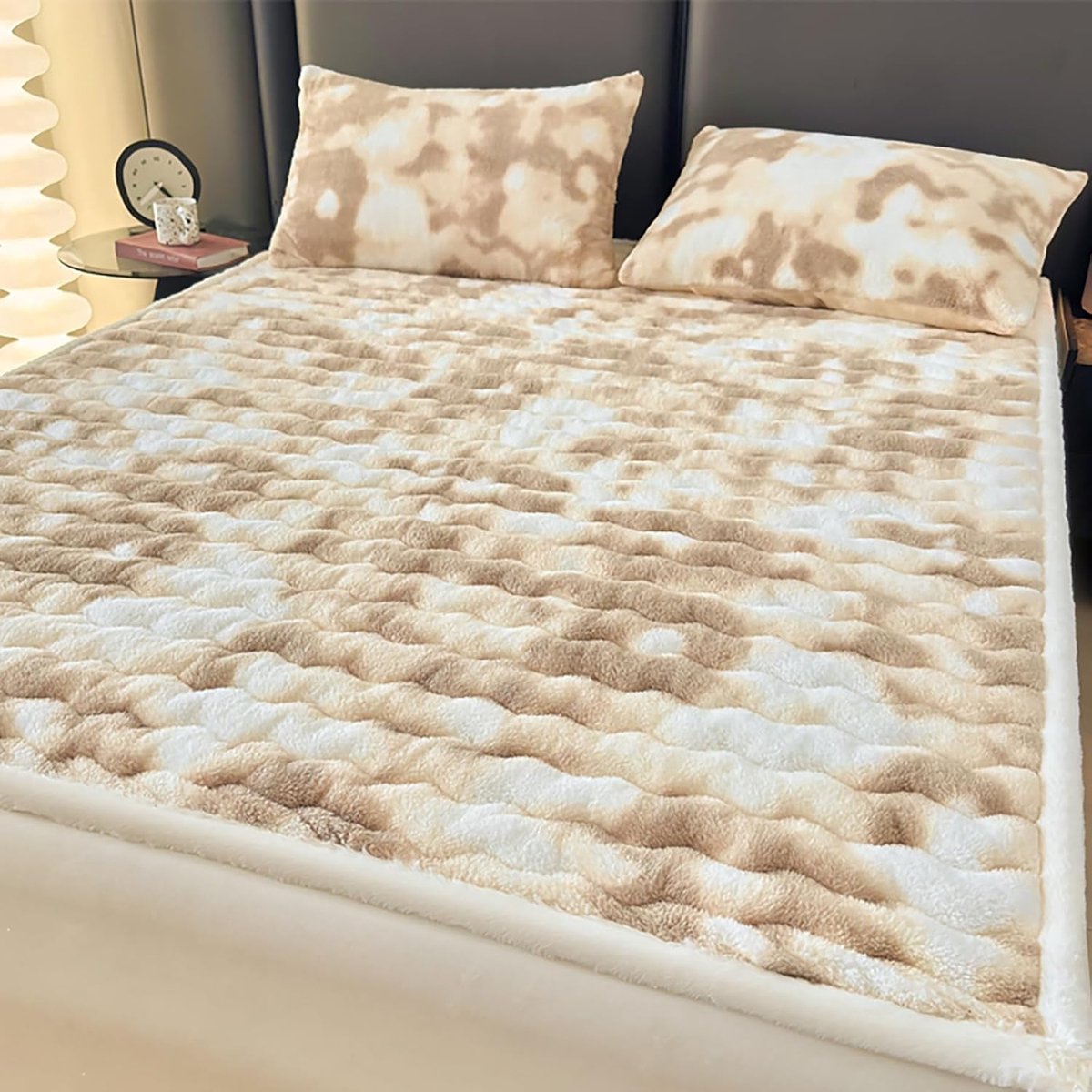 Vloer Matras - Japanse Futon - Comfortabel Slapen - Ergonomische Ondersteuning - 200 x 220 cm - Bruin