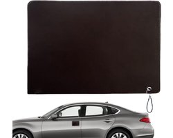 Deurgreep bescherming - Antivries covers - Winterse ritten - Magnetisch ontwerp - 30x20 cm - Zwart