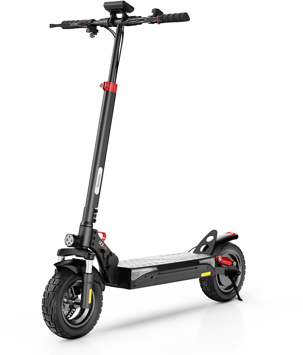 iScooter iX3 Elektrische scooter - 10inch - 40km actieradius - 800W motor - zwart