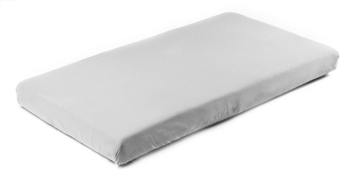 Sensillo - Jersey Kussensloop - Gray 120X60