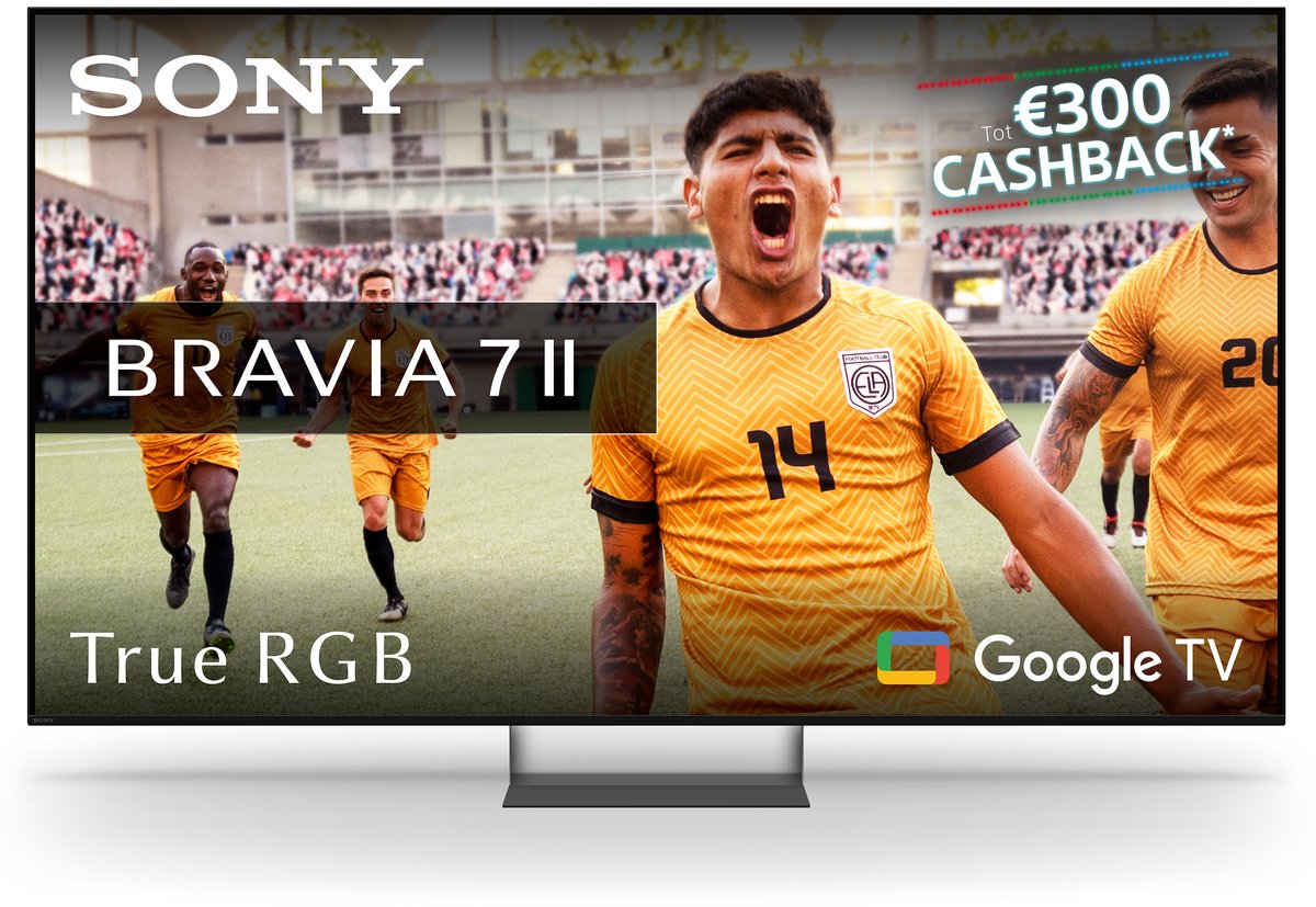 Sony BRAVIA 7 II - 55 inch - 4K RGB MiniLED - 2026 - Smart TV