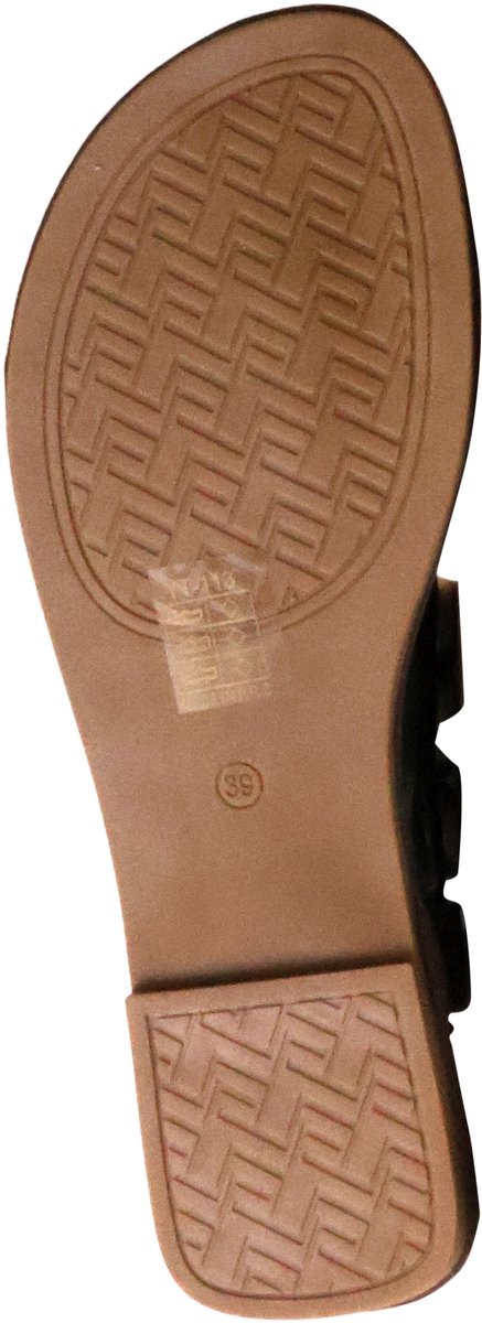 Platte instapsandalen uit Parijs