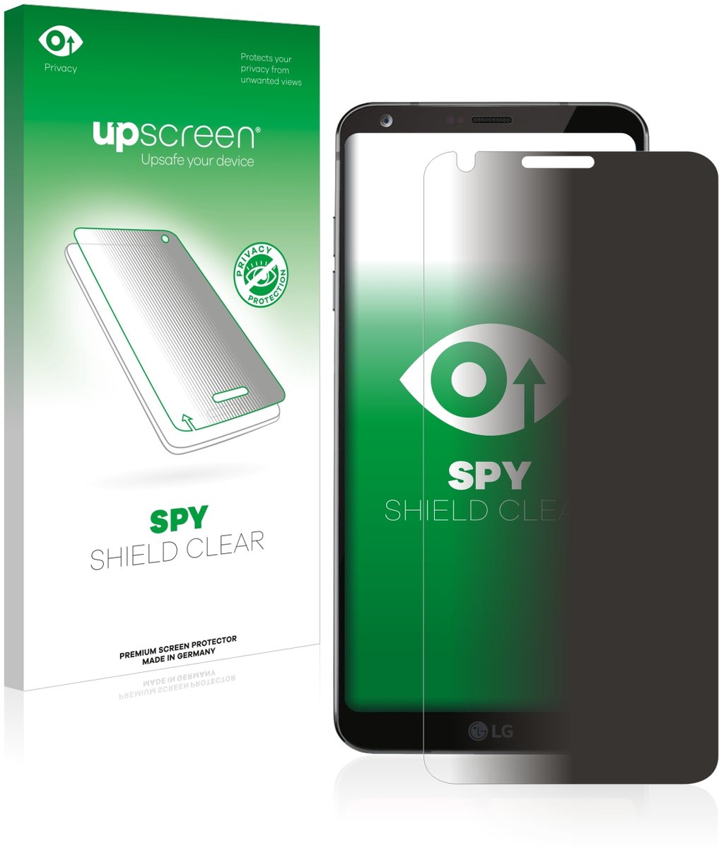 upscreen - privacy screenprotector voor LG G6 - Folie Beschermfolie Blauwlichtfilter