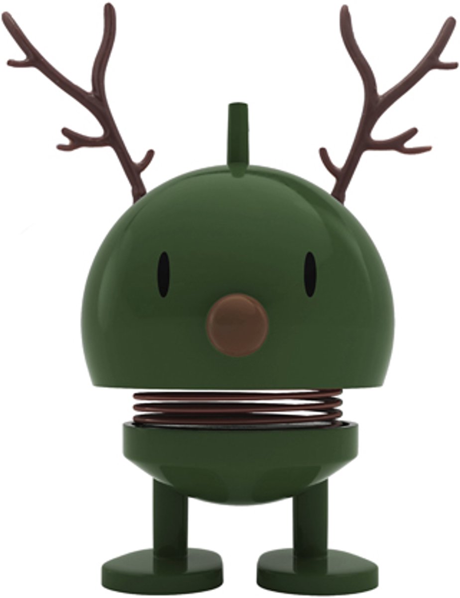 Hoptimist Reindeer Bumble Hoptimist 4 x 5,5 x 6,9 cm XS Pine green