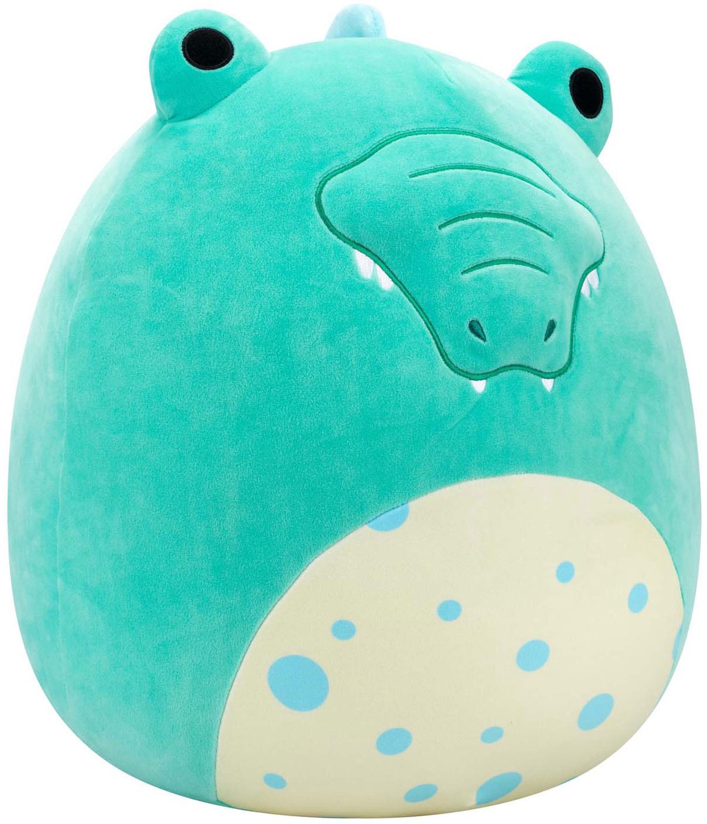 Squishmallows - Tortuga - Teal Alligator W/Spotted Belly - 40cm pluche — afbeelding 5