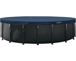 INTEX - Zwembadafdekking - - Ø610 - x - 20 - cm - Rond - PVC - en - PET