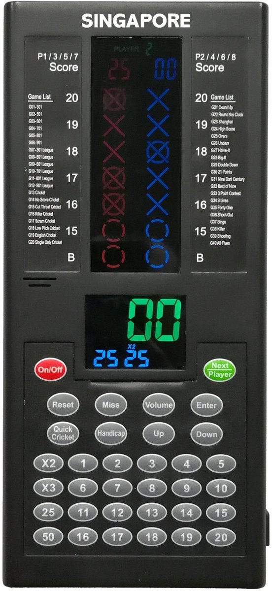 XQmax - Pro Dart Scorer - Singapore