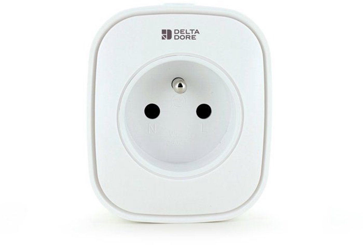 DELTA DORE Easy Plug E16EM 16A Slimme stekker wit