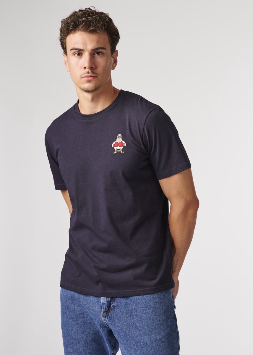 ANTWRP - Heren t-shirt - Maat S - Mannen - MARINE -