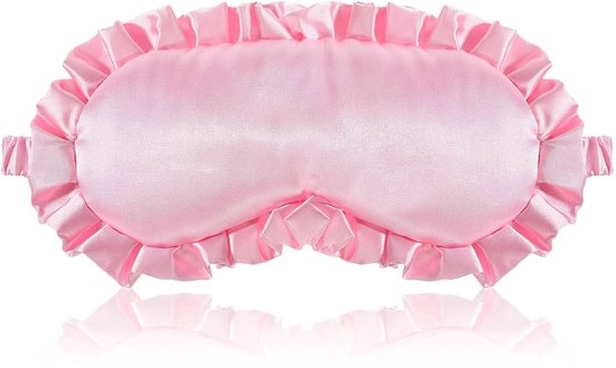 Slaapmasker Zijden - Oogmasker met Verstelbare Band - Lichtblokkerend - Zachte Oogbedekking - Comfortabel voor Nachtrust - Afmetingen 23,5 × 11,5 × 1,8 cm