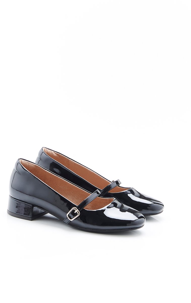 Damart - Babyschoenen met bandje - Dames - Zwart - 41