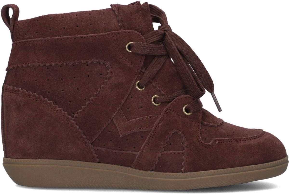 Notre-V Dames Hoge sneakers Clshnyg993 - Bruin - Suède - Maat 37