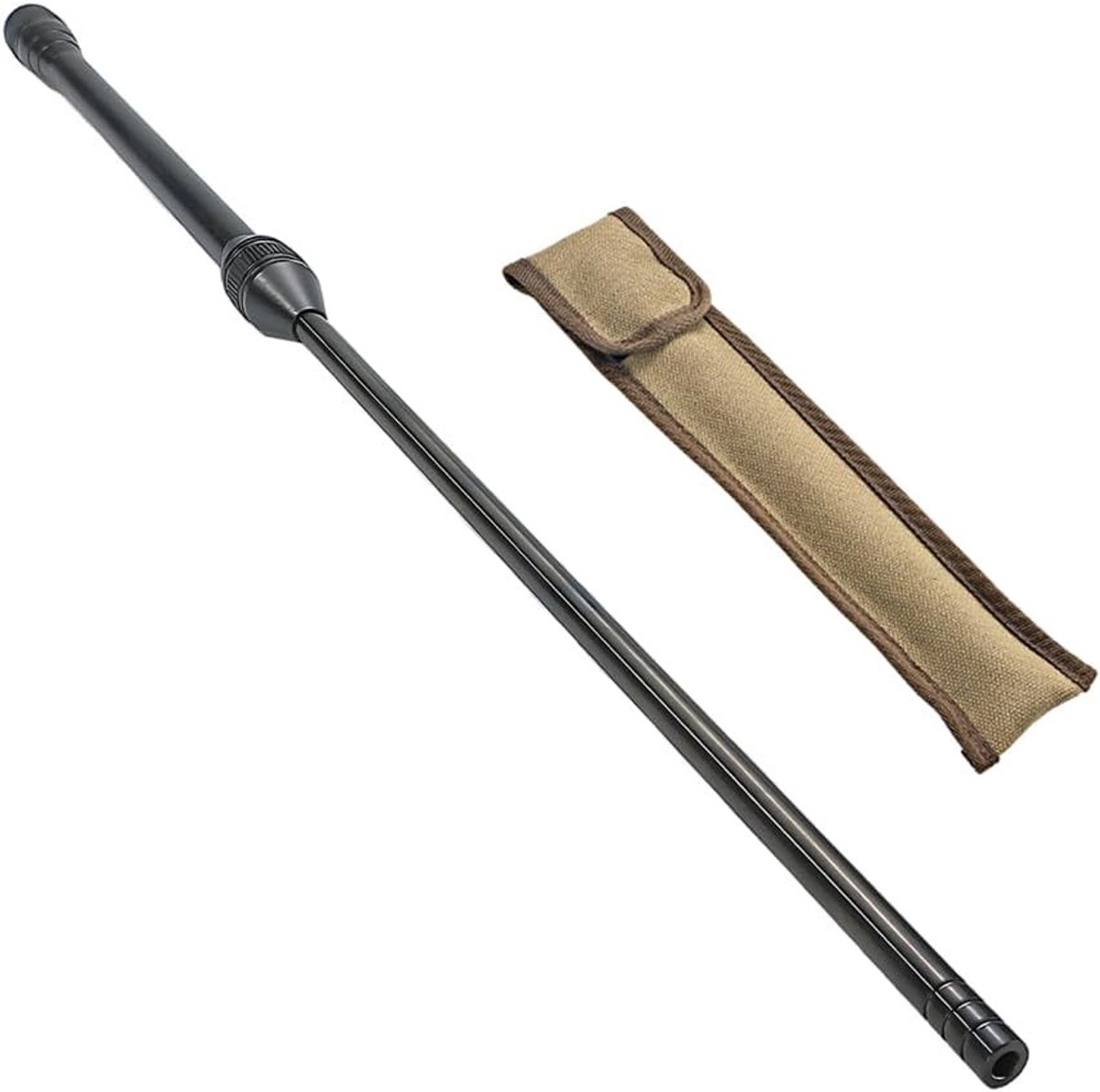 Vuurstarter - Zwart - 64,5 cm - Roestvrijstalen en Aluminiumlegering Brandblazende Stok - Voor Kamperen en Outdoor