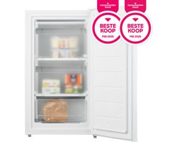 Tomado TFT4702W - Tafelmodel vriezer - 60 liter - 3 vrieslades - Energielabel D - Wit
