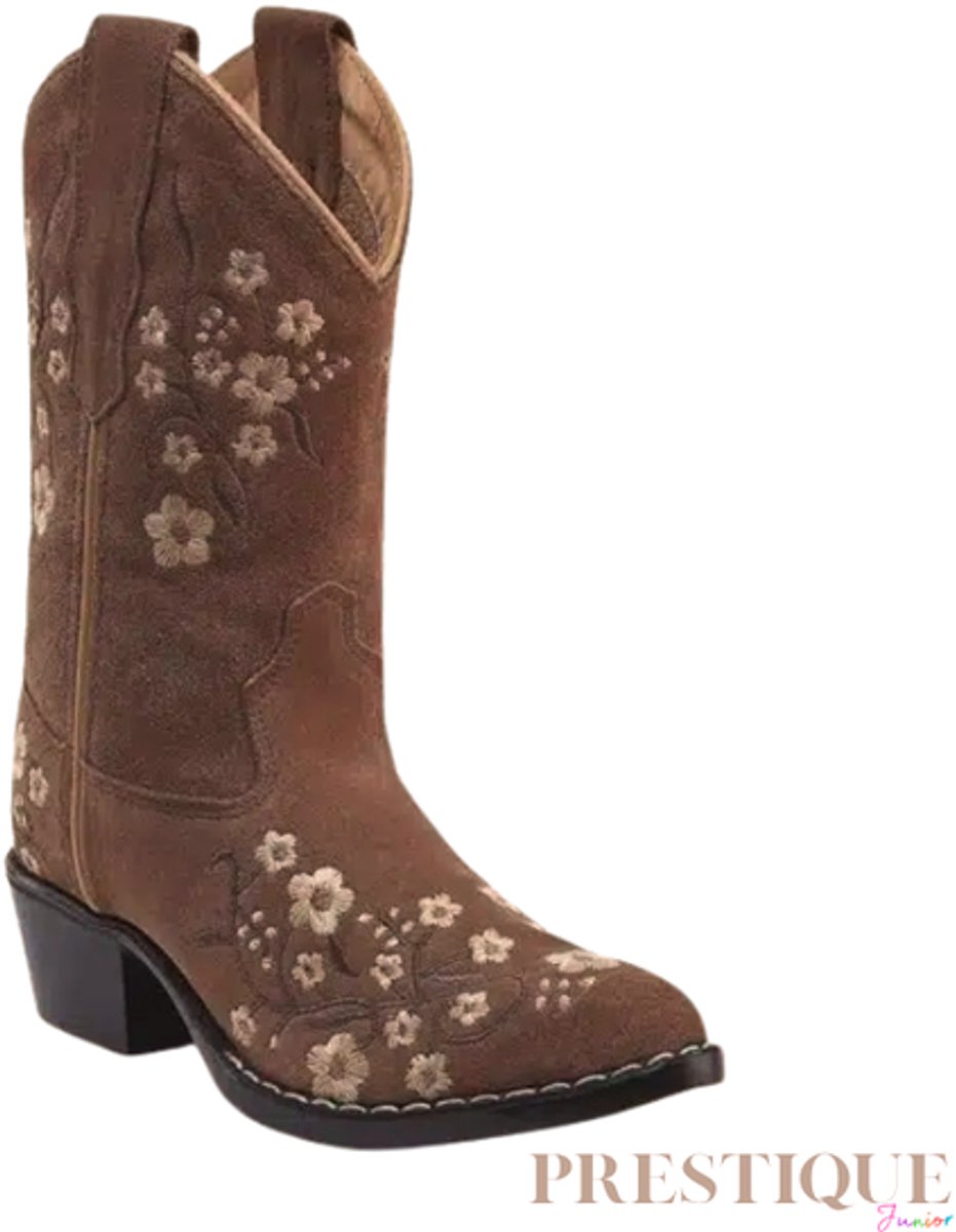 Old West cowboylaars meisjes Joliet echt leer