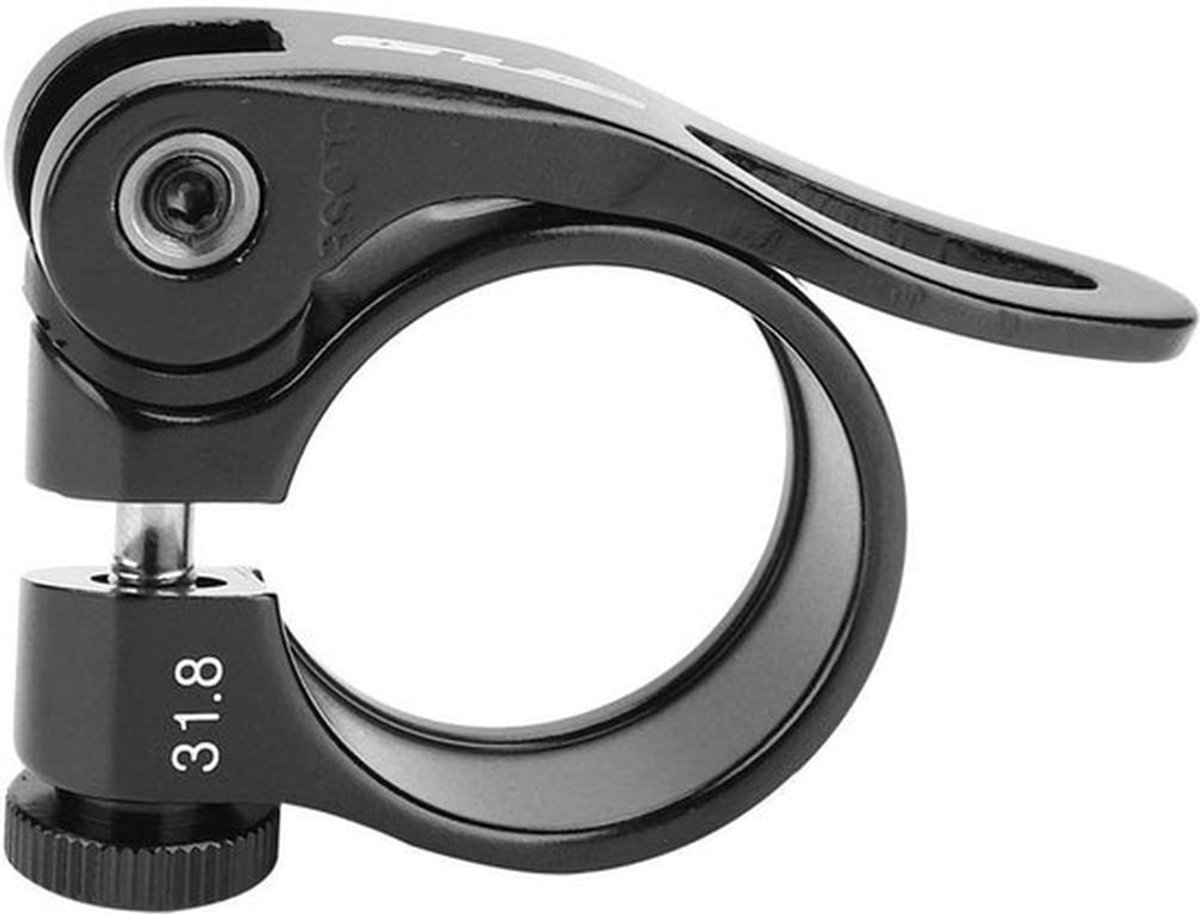 Zadelpenklem 31,8 mm - Snelsluiting - Aluminium - Geschikt voor 27,2/28,6 mm - Lichtgewicht - Duurzaam en roestvrij - Zadelpen