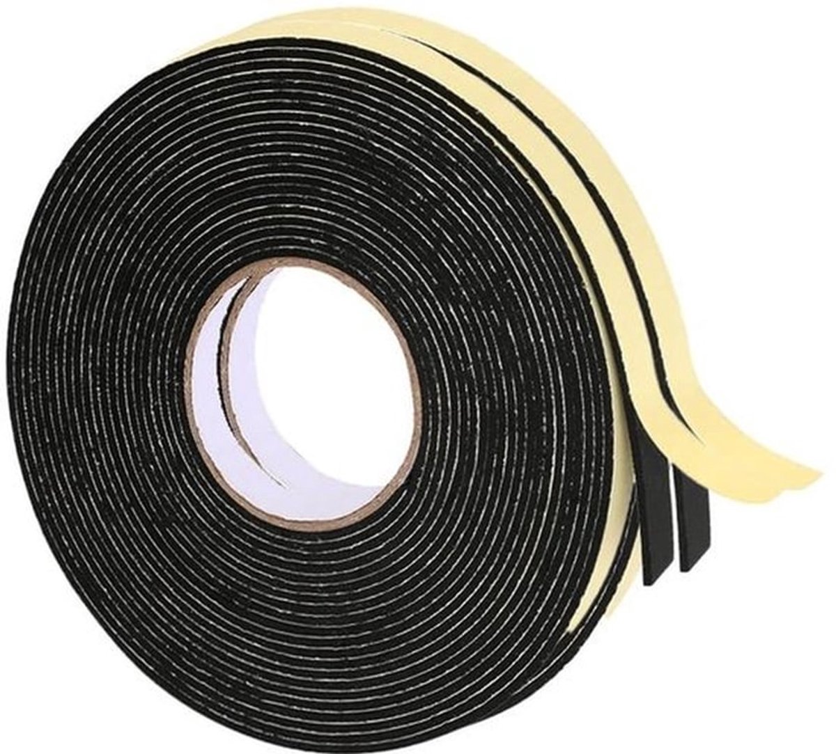 Isolatietape Zelfklevend - Tochtstrip - Isolatieband - Geluidsisolatie - Vochtbestendig - 10 mm x 2 mm, 15 m - Afdichtband