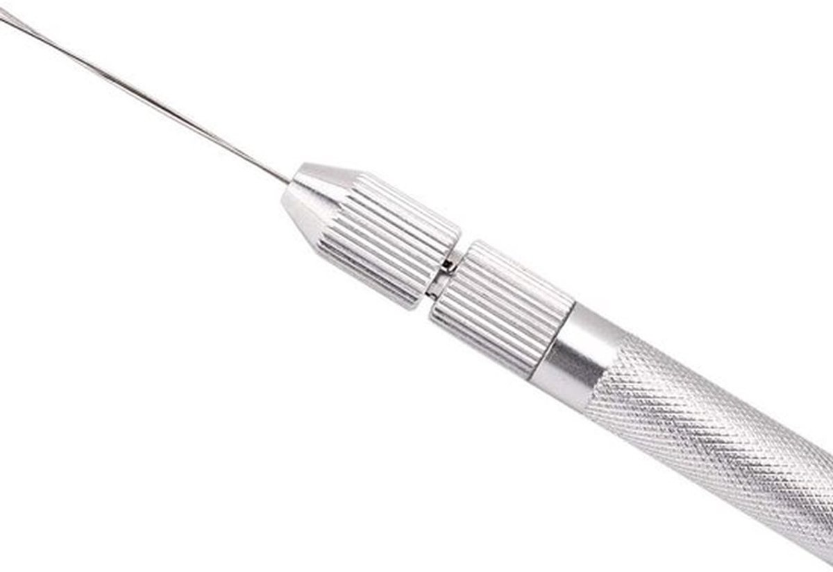 Trekhaak Draad - Micro Ringen Kralen Naaldinrijger - Handvat - Kralendraad - Haarverlengingsgereedschap - Set van 3 Stuks - Haarextension