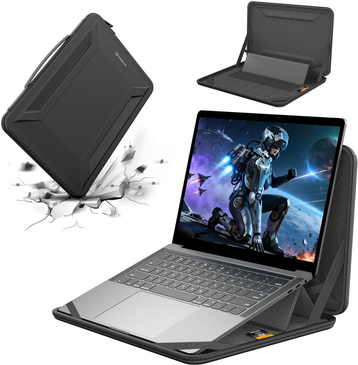 Solidchoice - Harde Laptophoes voor 14 inch Apple MacBook