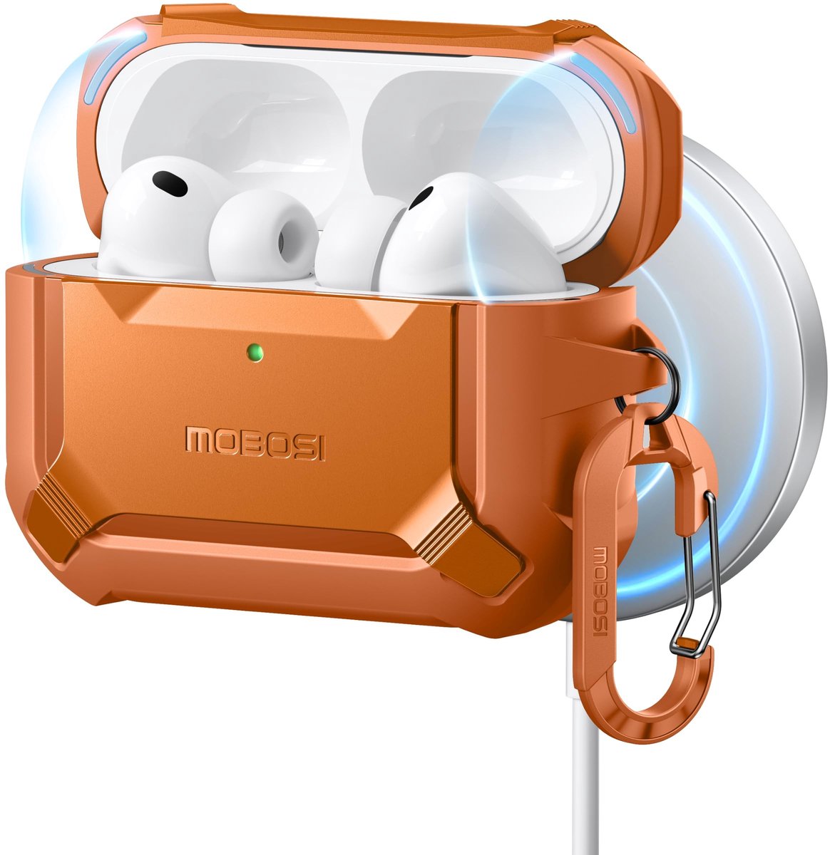 Solidchoice - AirPods Pro 3 Case met Magnetische Sluiting en Reinigingskit