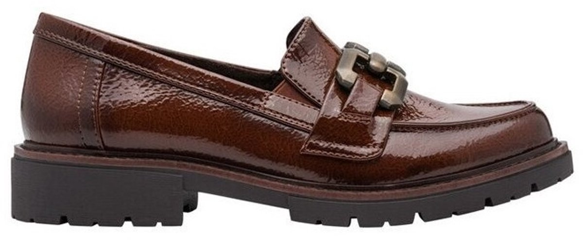 JANA 24764-41 Cognac lak dames instappers