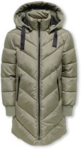 Kids Only Skylar Hooded Long Winterjas Meisjes - Maat 146