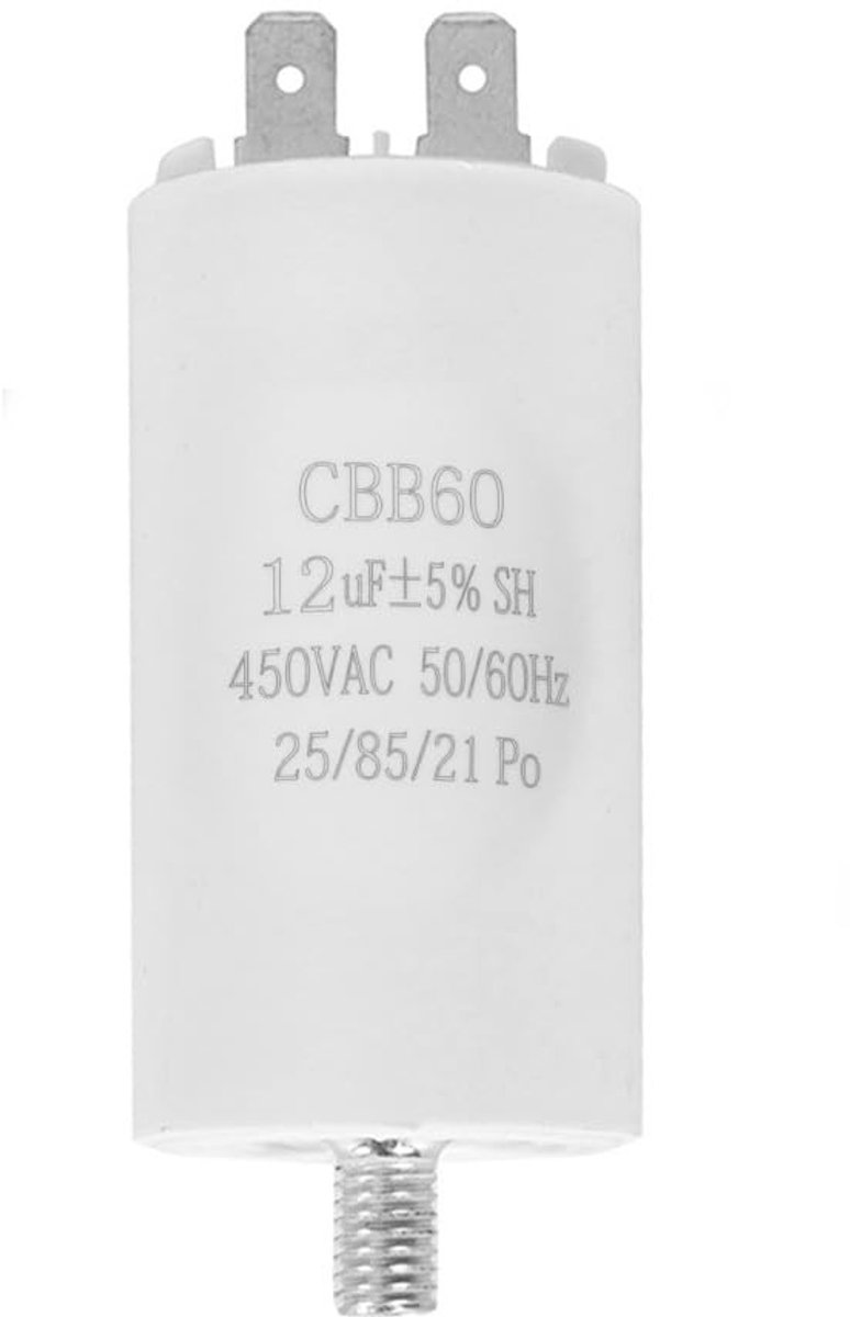 Solidchoice - 12UF Motorloopcondensator voor Wasmachine en Waterpomp