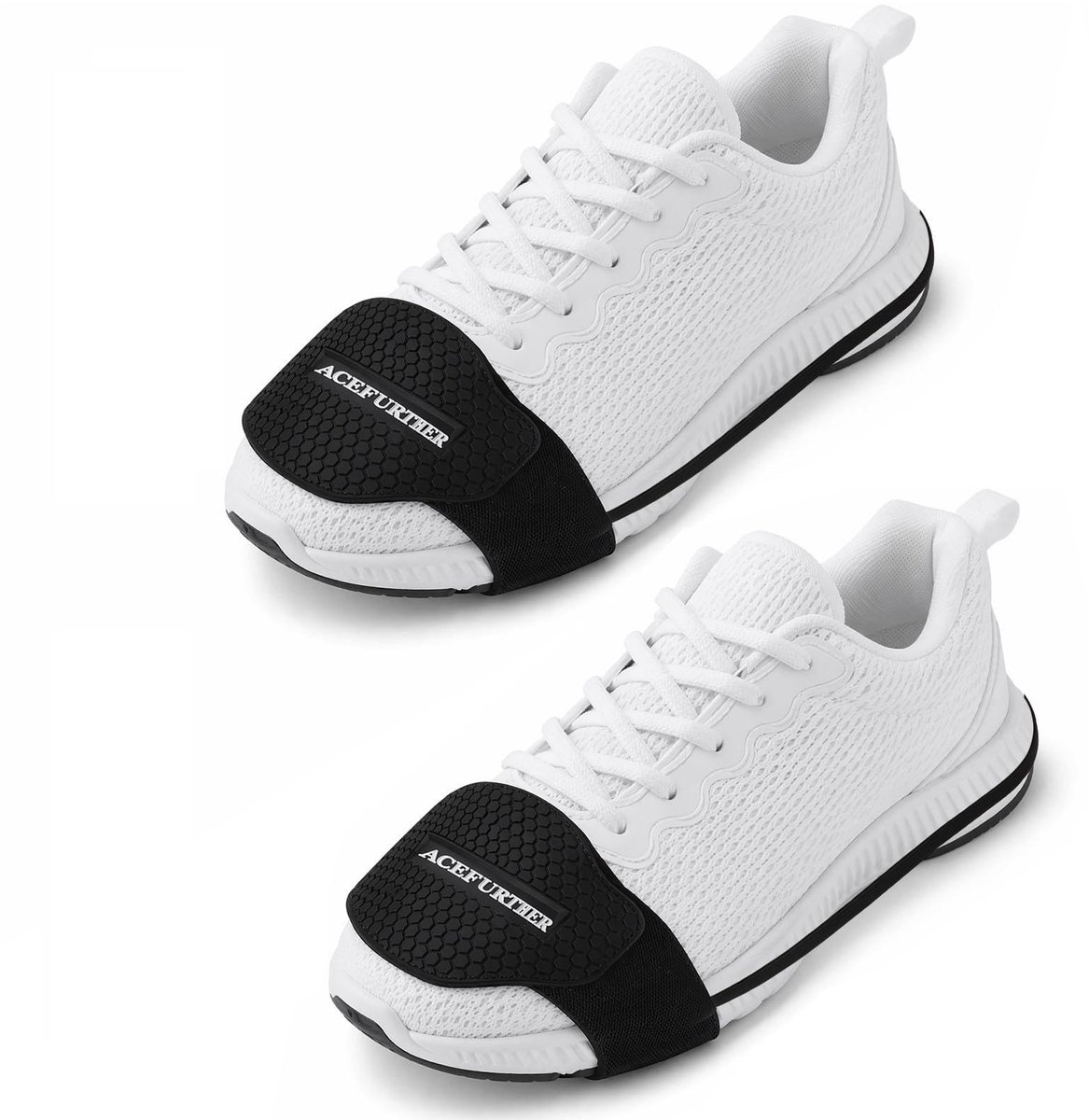 Solidchoice - Set van 2 Motorfiets Schoenbeschermers met Elastische Band