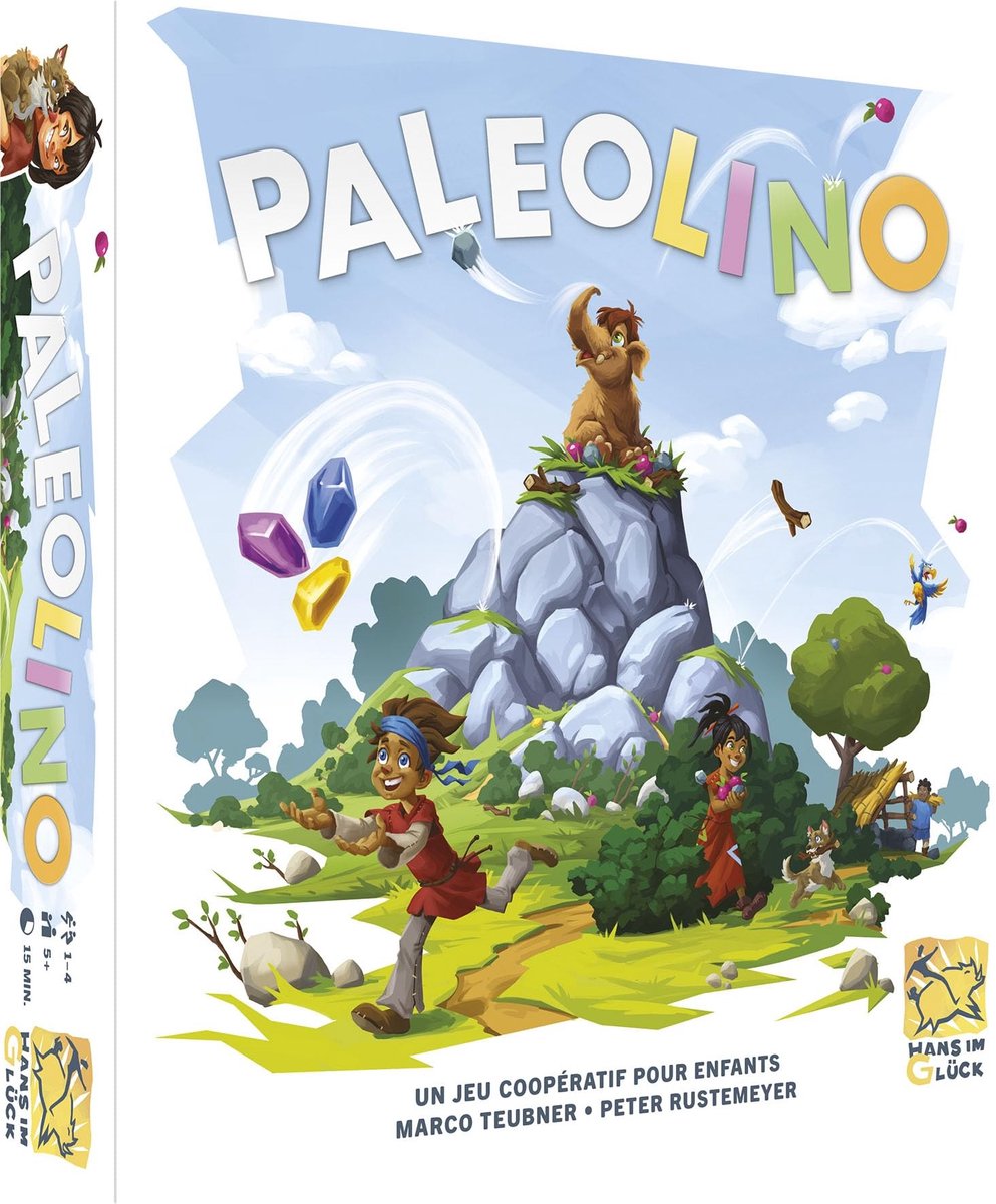 Solidchoice - Paleolino Coöperatief Bordspel voor Kinderen en Gezinnen