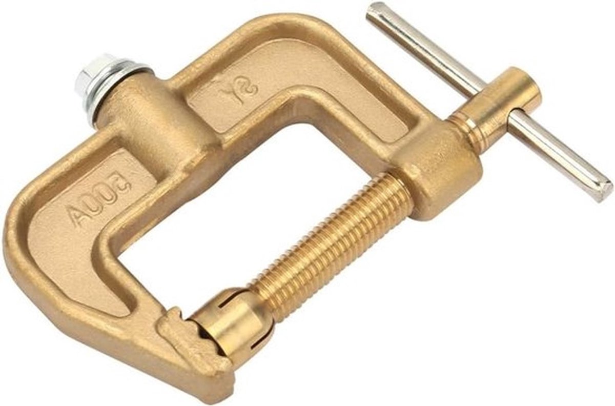 Klassieke G-vormige lasmagneten van messing, 500A, voor grondklem en lasmachine toepassingen