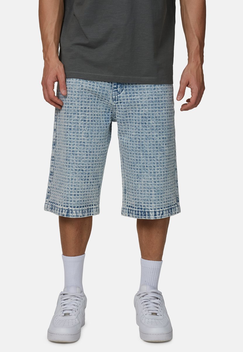 Good For Nothing - Broek - Katoen - Mannen - Maat 34 - blauw