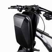WRISIN Waterdichte Scootertas 3L - Snelle Ontgrendeling Stuurtas - Grote Capaciteit Voorhandtas voor Elektrische Step - Geschikt voor Telefoon, Portemonnee & Opladers (Zwart)
