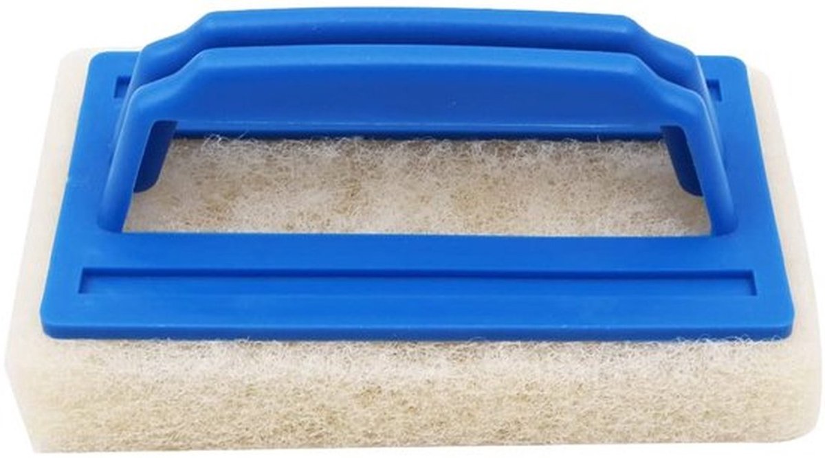 Zwembadborstel - 2 Stuks - Zachte Reinigingsborstel - Ergonomisch Handvat - Duurzaam Materiaal - Compact 14,5 x 8,7 x 7 cm