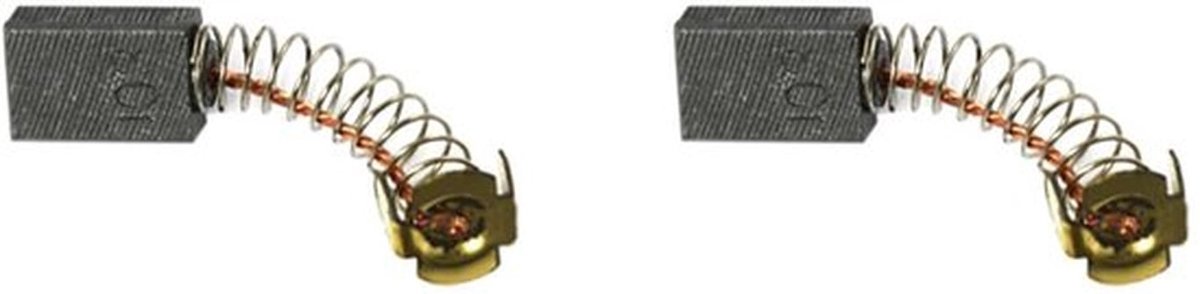 Carbon-wisserbladen 15 mm x 10 mm voor Motorvermogen - Set van 4