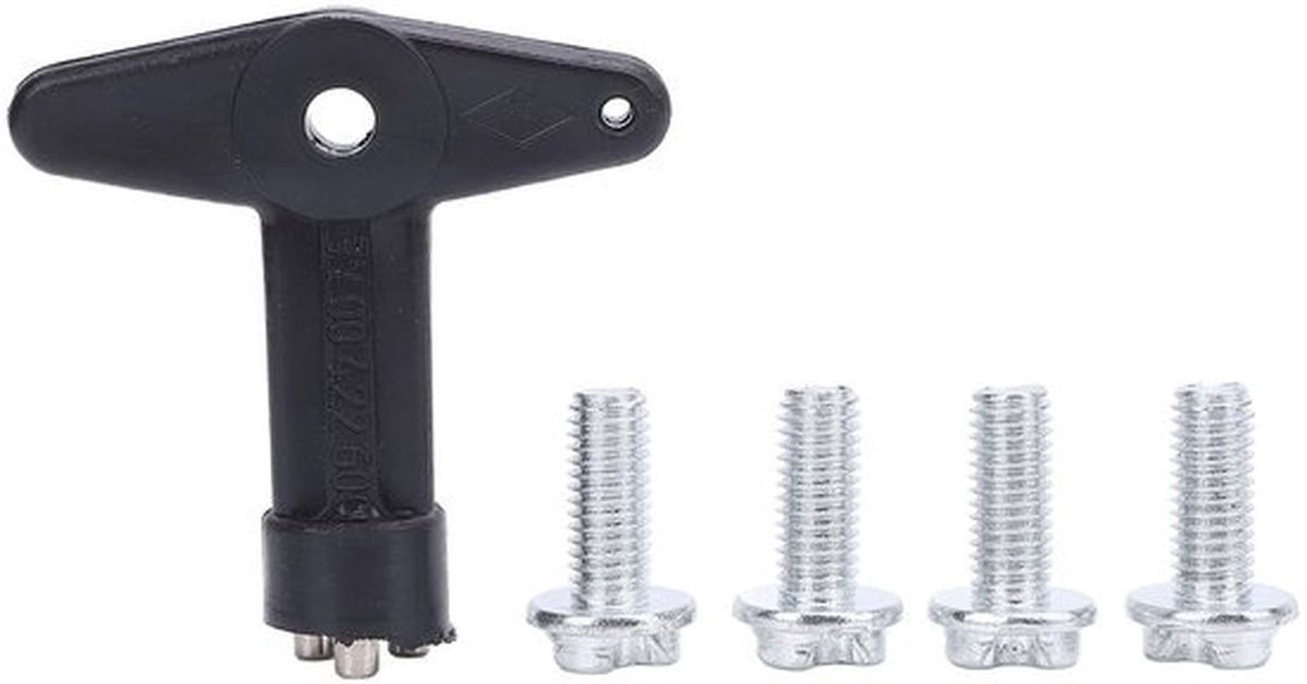 Middendopschroeven Sturdy - Wielnaafdoppen - Bouten - Sleutelvervanging - Megane/Clio/Scenic - Hoogwaardig staal - Wielbouten