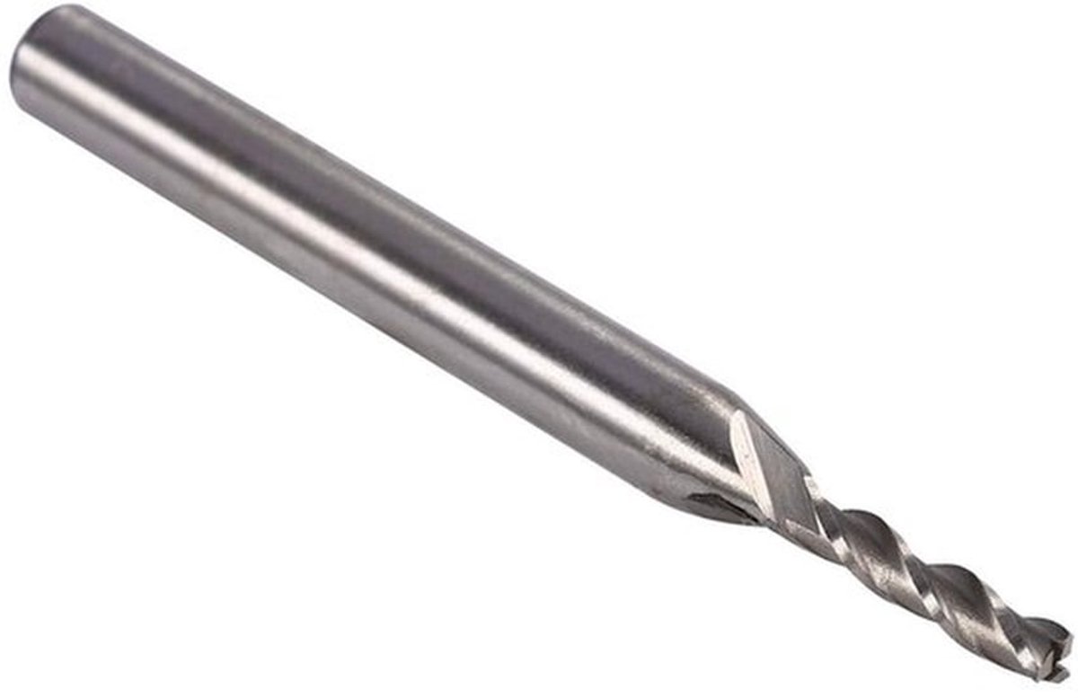 Freesfrees 3 Snijder - Freesbitset - HSS - Schachtdiameter 6 mm - Fluitlengte 19 mm - Totale lengte 63 mm - Duurzaam en slijtvast - Freesbit