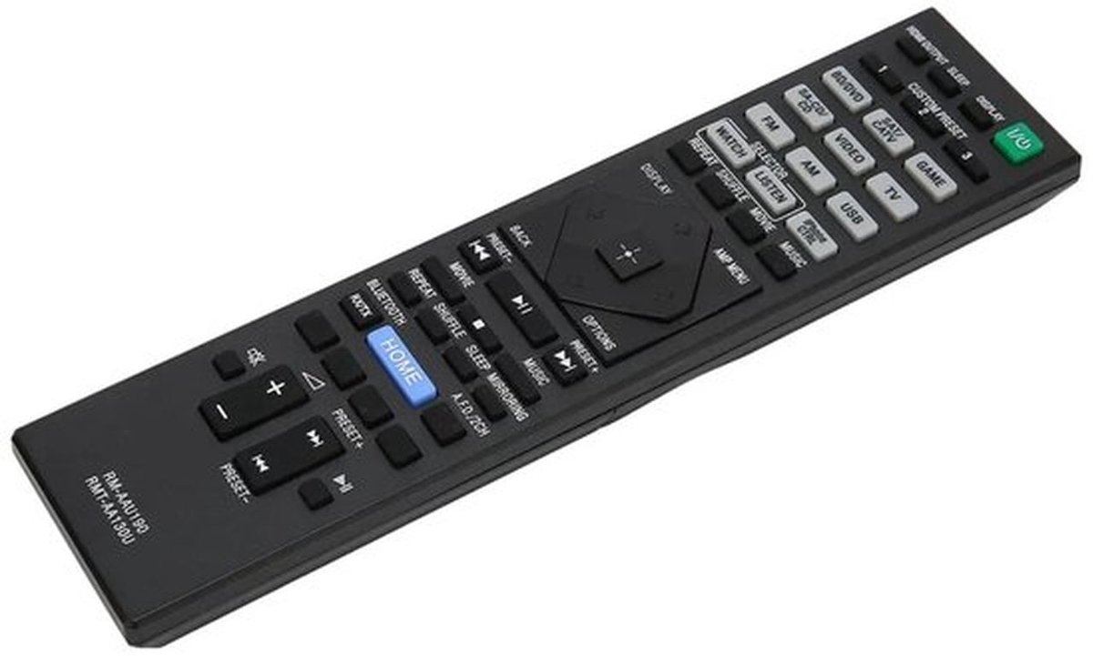 Vervangende afstandsbediening, slijtvast, RMT-AA130U RM-AAU190, geschikt voor Sony AV STR-DH550 STR-DH750