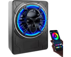 Subwoofer Auto - Actieve Subwoofer Kist - Subwoofer Auto met Versterker - Zwart - 35cm x 26cm x 35cm